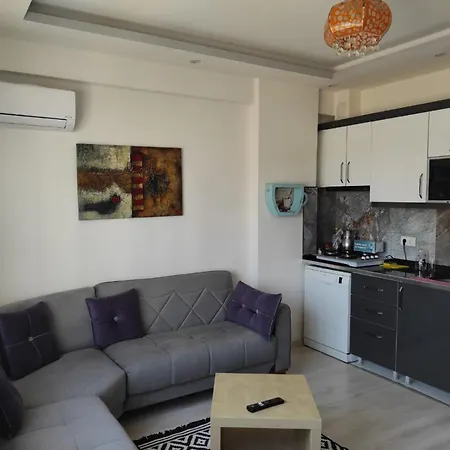 Aylik /sezonluk Kiralik 1+1 Klimali Yeni Dairede